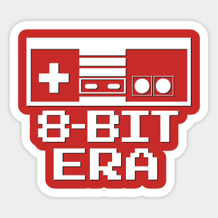 8 Bit Era Controller Sticker